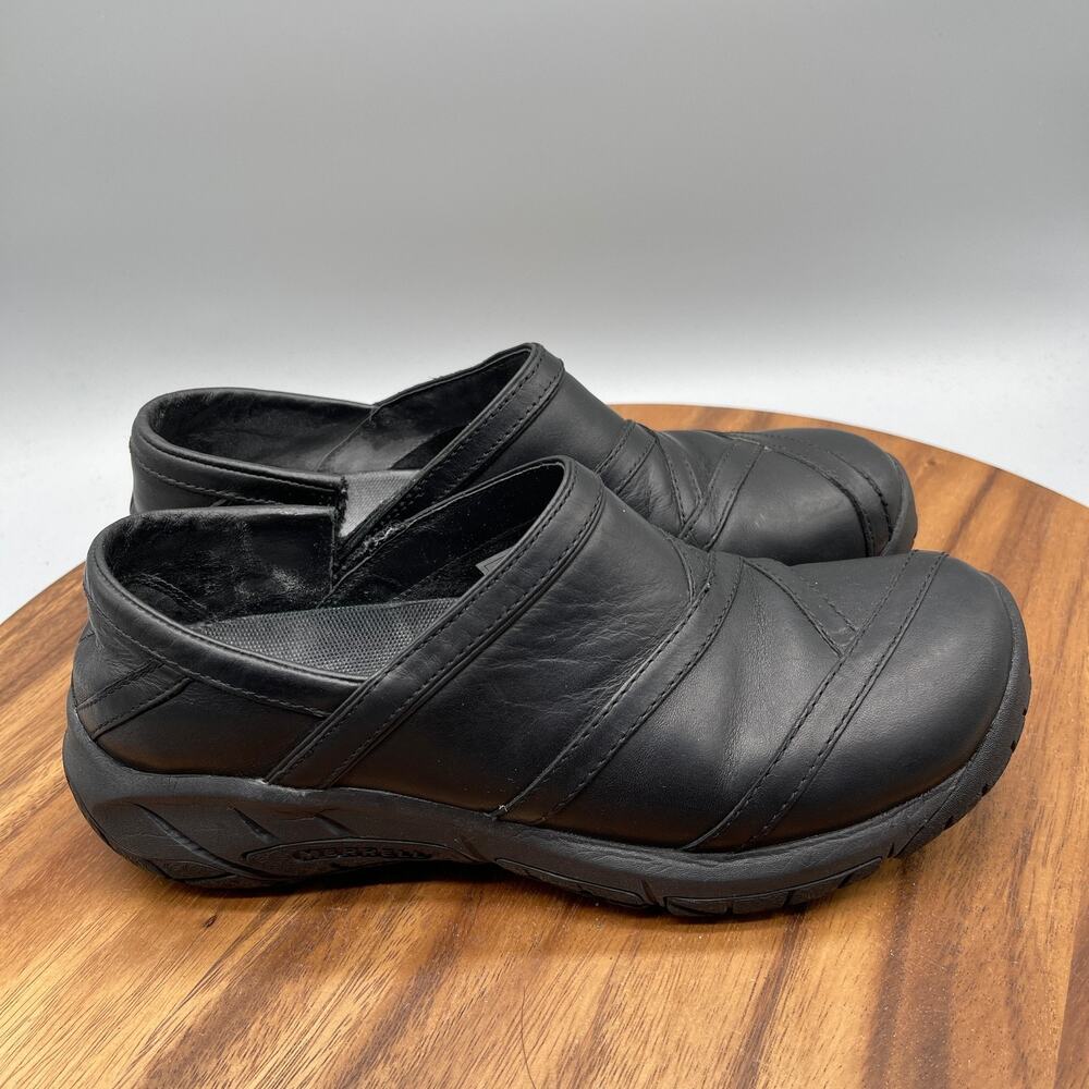 Merrell Encore Eclipse 2 Shoes Womens Size 8 Black Leather Casual Comfort